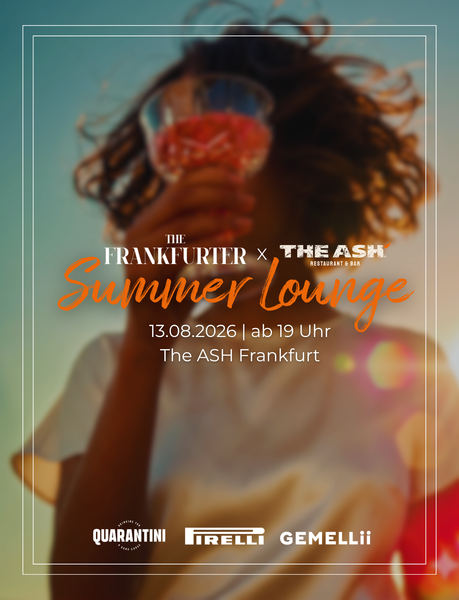 THE FRANKFURTER Summer Lounge 13. August 2026 - Ticket